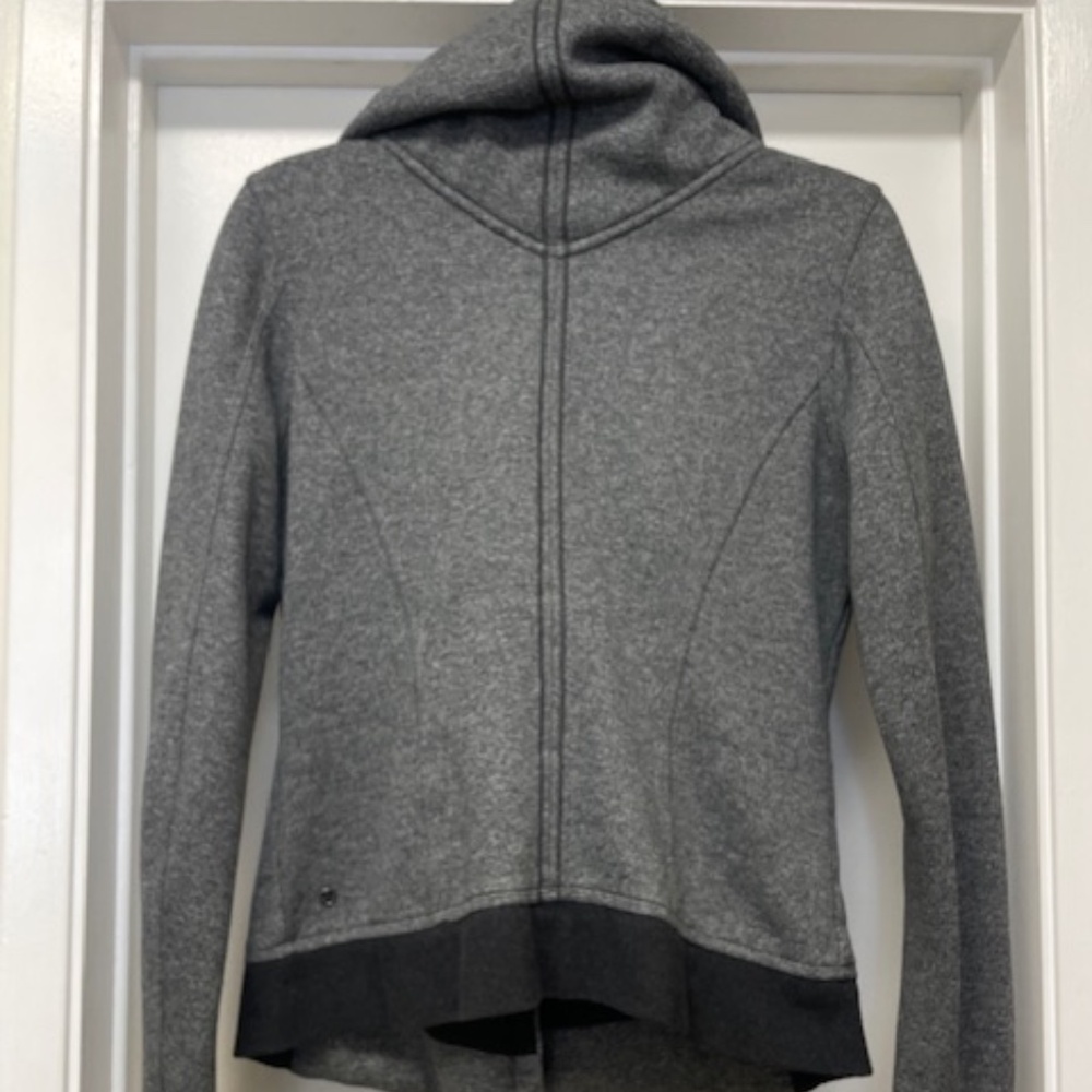 Lululemon Karmacollected Specled Black Zip Snap Jacket - Picture 13 of 15
